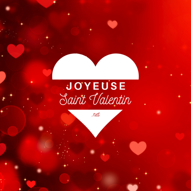 Joyeuse Saint Valentin