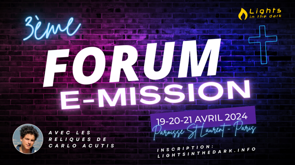 Invitation au 3ème forum e-Mission !
